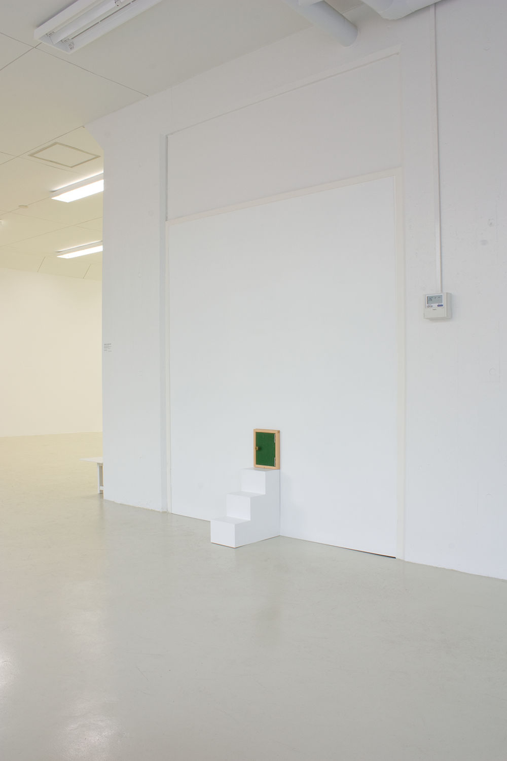 Behind the Green Door exhibition view Tokyo University of the Arts