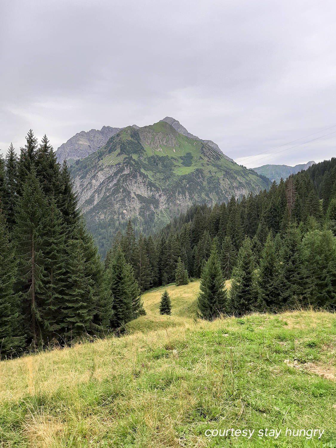 Reichstraumaschine Das Blaue Licht Reales Bergpanorama