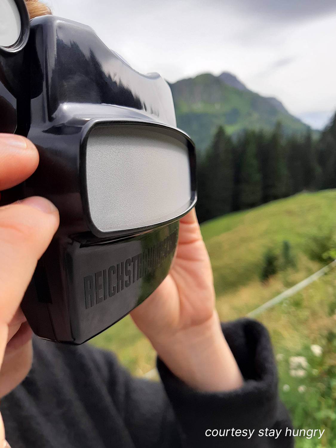 Reichstraumaschine Das Blaue Licht stereoscope